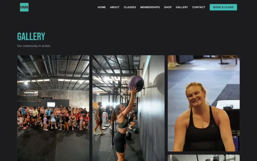 HVN CrossFit — gym gallery.