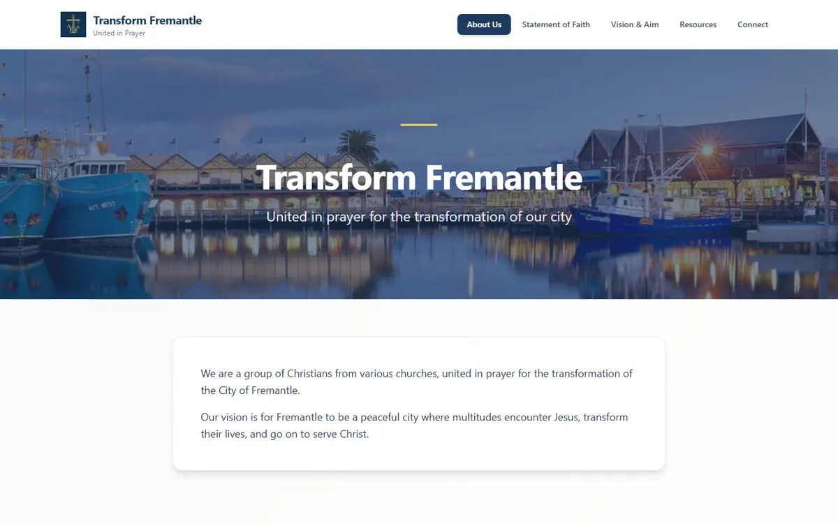 Transform Fremantle — a C4 Studios build