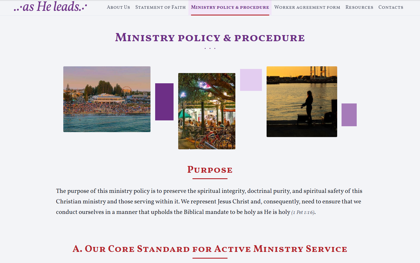 Ministry policy and procedure, in the ministry’s own words, section by section