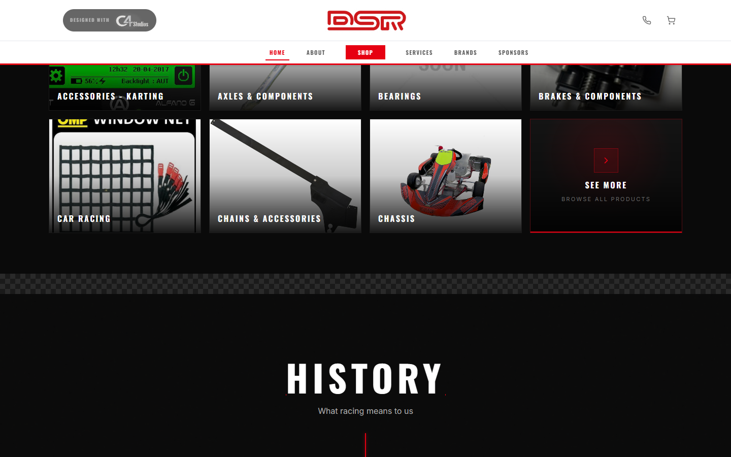 Shop by Category grid