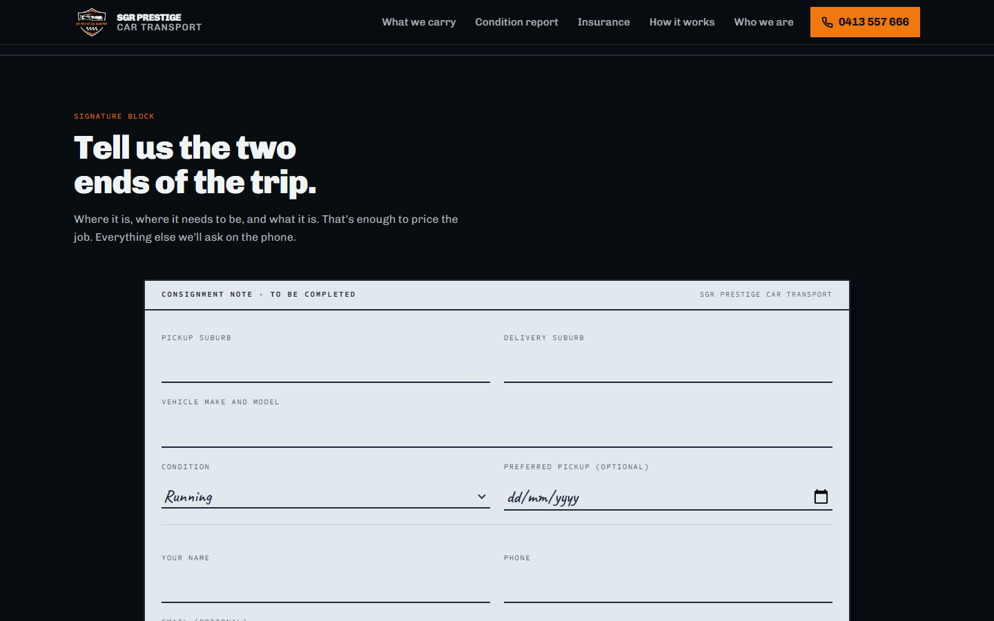 Quote. A honeypot and a time-to-submit check instead of the 804 KB of reCAPTCHA the current site ships
