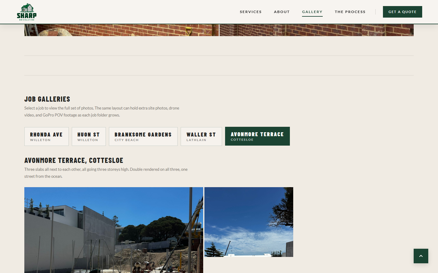 Job Galleries — Avonmore Terrace Cottesloe