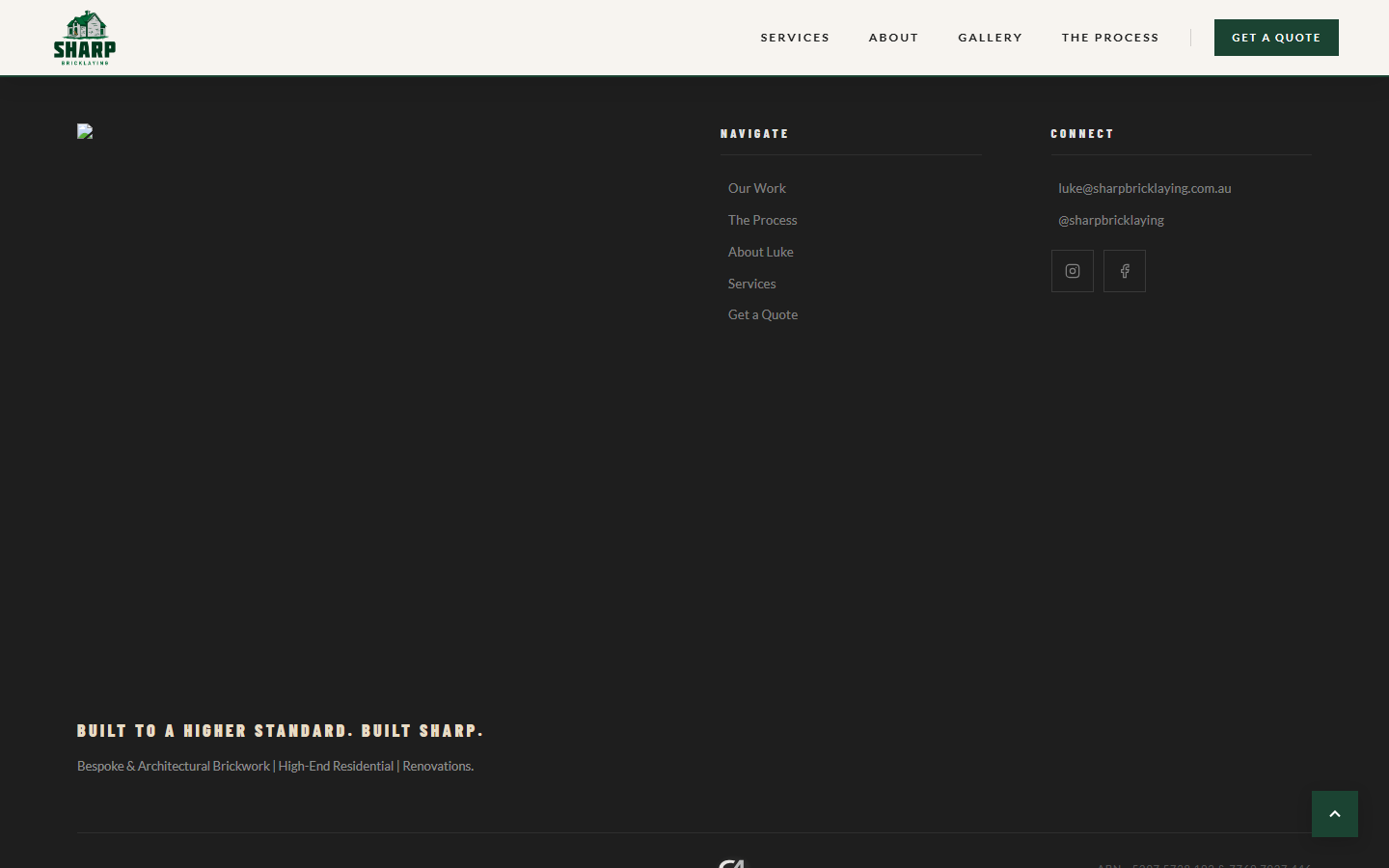 Footer with C4 Studios credit